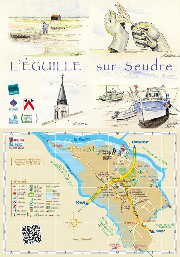 הוילה LʼÉguille Le Marais מראה חיצוני תמונה